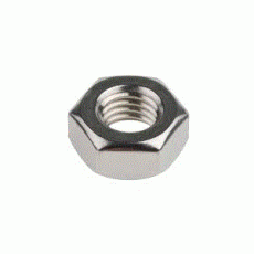 HEX NUTS M10, 100 PACK