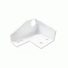 HINGE BOTTOM L/H WHITE 