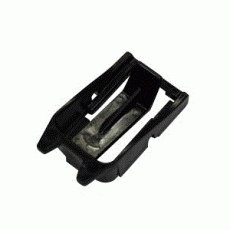 PLASTIC SHELF CLIP BLACK